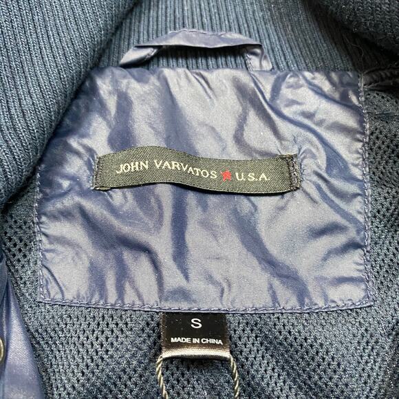 NWT John Varvatos Star USA Quilted Nylon Bomber Light Jacker Men's Small - Picture 4 of 11